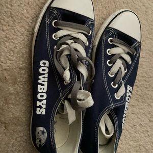 Custom made Dallas cowboys shoes. Size 10
